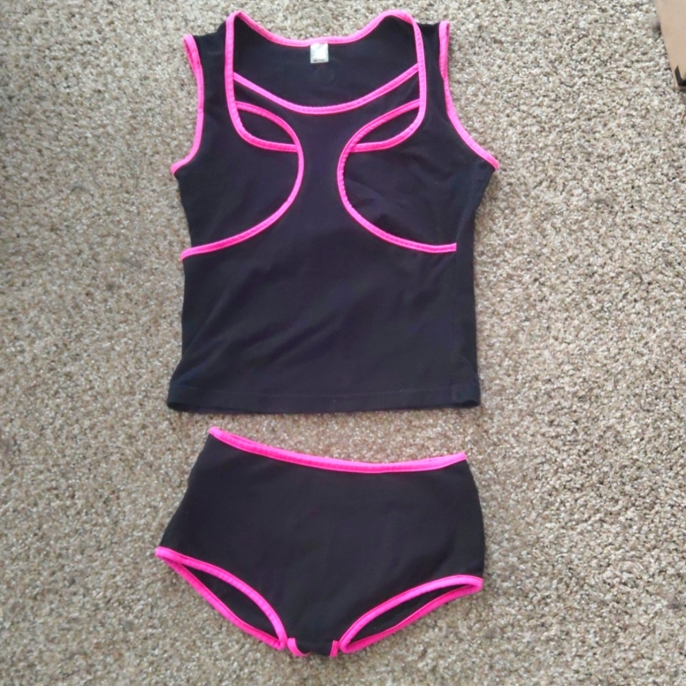 Cyberdog Top/Hotpants Set